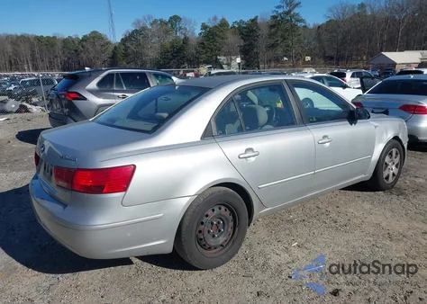 2009 Hyundai Sonata Gls из США, поврежденный, VIN 5NPET46C39H438453